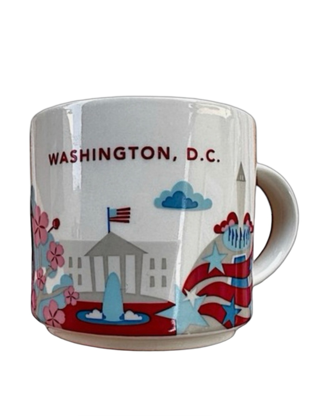 Starbucks Washington DC You Are Here Collection Mug 14 oz Coffee Cup